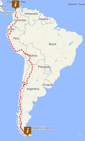 South America Route