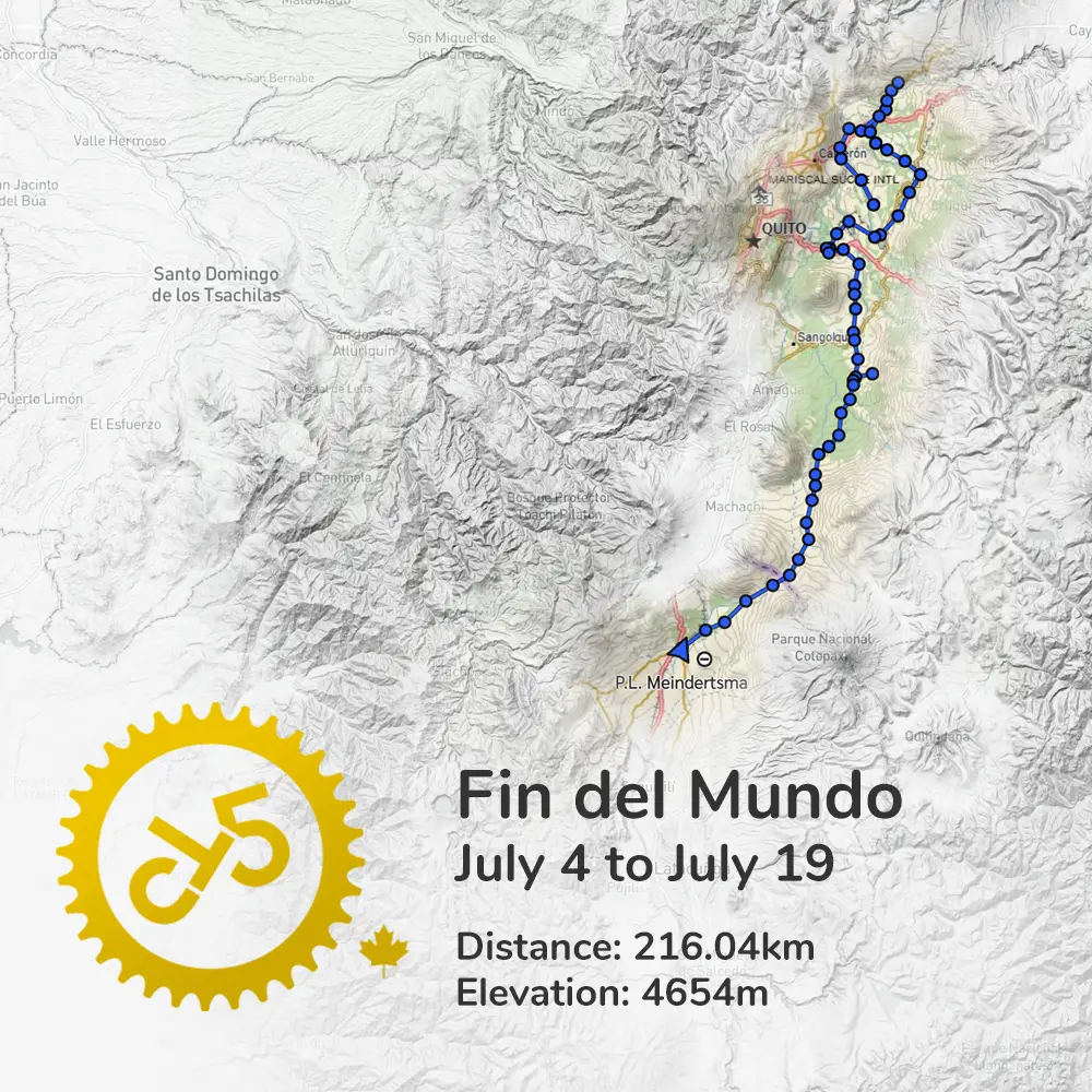 Fin del Mundo July 4 to July 19