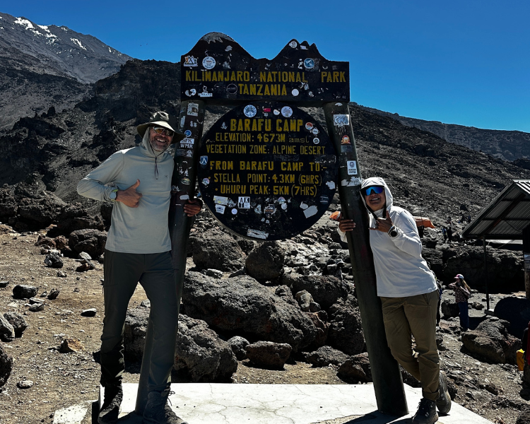 Cycle 5 to Survive Hike Mount Kilimanjaro