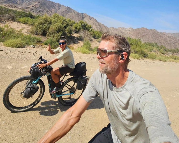 Cycle 5 at the Orange River, Namibia